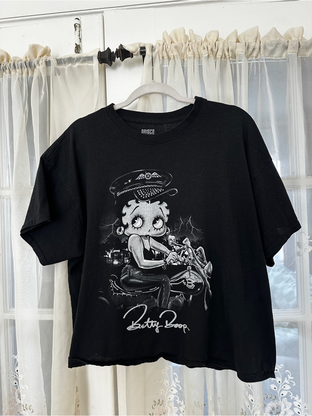Vintage Betty Boop Black Graphic Tee